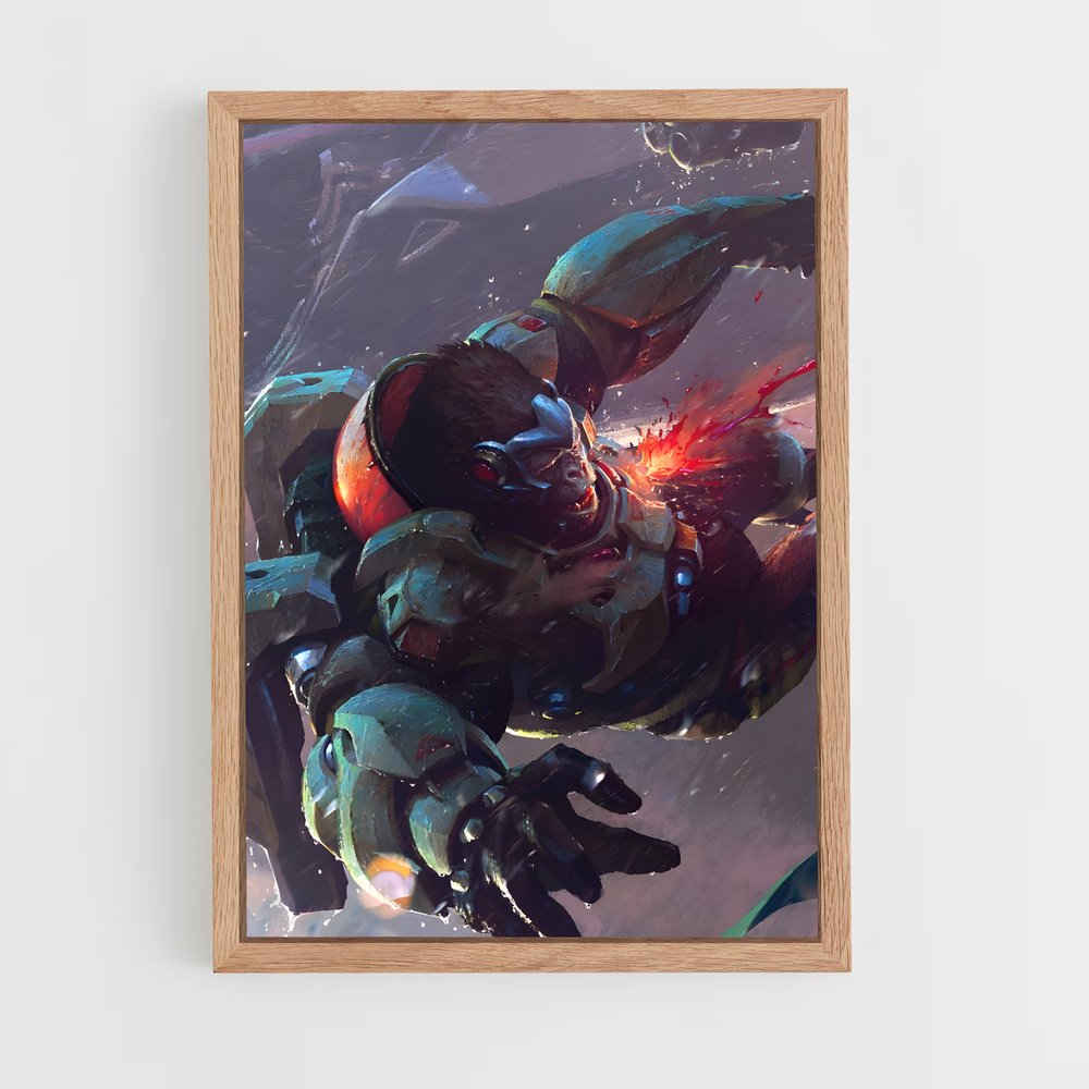 Poster Winston overwatch (vue 4)